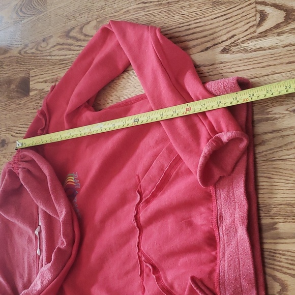 (M) Derek Heart Hippie Lovin' Life Rainbow Graphic Hoodie Retro Y2K Streetwear - Picture 4 of 9